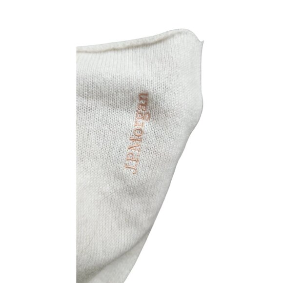 Quince 100% Cashmere Colorblock Scarf Wrap Shawl Soft Luxury Brown Gray White - Picture 6 of 10